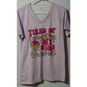 Women's Unbranded T-Shirt - Size S - Purple‎